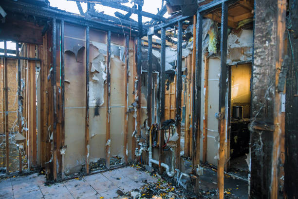 Professional Fire Damage Removal technician working in McConnellstown, PA